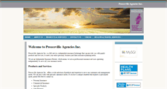 Desktop Screenshot of preecevilleagencies.com